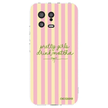 Picasee silikonový průhledný obal pro Xiaomi 13 - Pretty matcha