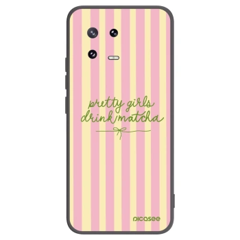 Picasee silikonový černý obal pro Xiaomi 13 Pro - Pretty matcha