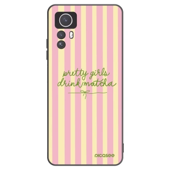 Picasee silikonový černý obal pro Xiaomi Redmi Note 12S - Pretty matcha