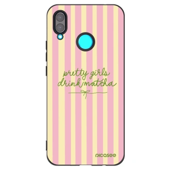 Picasee silikonový černý obal pro Huawei Nova 3 - Pretty matcha