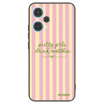 Picasee silikonový černý obal pro Xiaomi Poco F5 - Pretty matcha