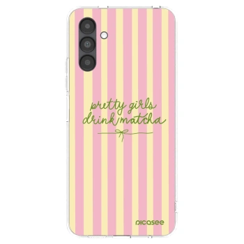 Picasee silikonový průhledný obal pro Samsung Galaxy A04s A047F - Pretty matcha