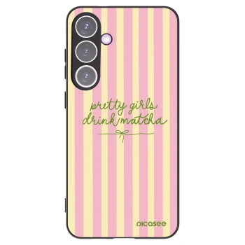 Picasee silikonový černý obal pro Samsung Galaxy S24+ S926B 5G - Pretty matcha