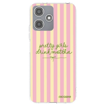 Picasee silikonový průhledný obal pro Xiaomi Redmi 12 5G - Pretty matcha