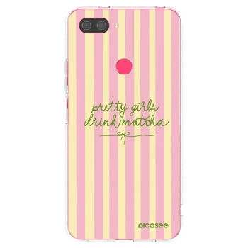 Picasee silikonový průhledný obal pro Xiaomi Mi 8 Lite - Pretty matcha