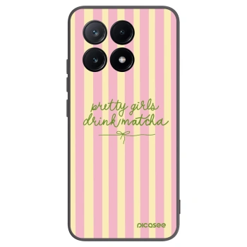 Picasee silikonový černý obal pro Xiaomi Poco X6 Pro - Pretty matcha