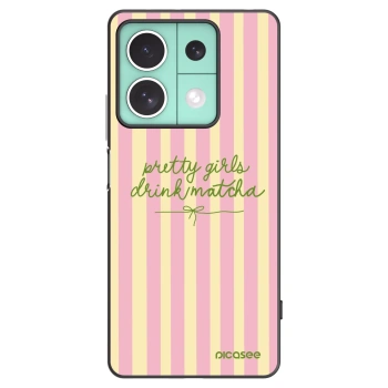 Picasee silikonový černý obal pro Xiaomi Redmi Note 13 5G - Pretty matcha