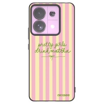 Picasee silikonový černý obal pro Xiaomi Redmi Note 13 Pro 5G - Pretty matcha