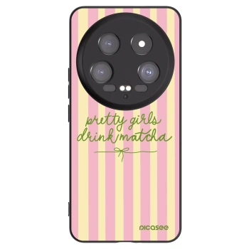 Picasee silikonový černý obal pro Xiaomi 14 Ultra - Pretty matcha
