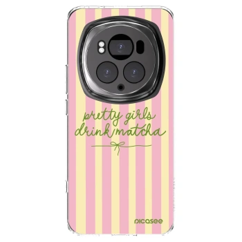 Picasee silikonový průhledný obal pro Honor Magic6 Pro - Pretty matcha