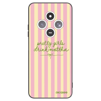 Picasee silikonový černý obal pro Xiaomi Redmi 14C - Pretty matcha