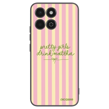 Picasee silikonový černý obal pro Honor 200 Smart 5G - Pretty matcha