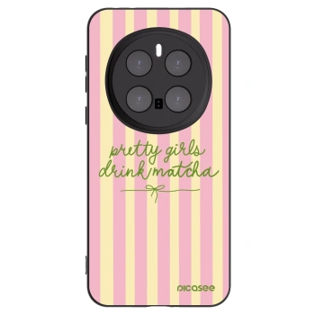 Picasee silikonový černý obal pro Honor Magic7 Pro 5G - Pretty matcha
