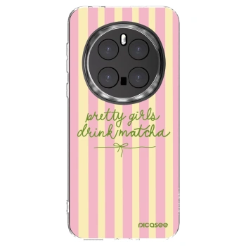 Picasee silikonový průhledný obal pro Honor Magic7 Pro 5G - Pretty matcha