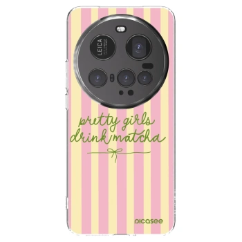 Picasee silikonový průhledný obal pro Xiaomi 15 Ultra - Pretty matcha