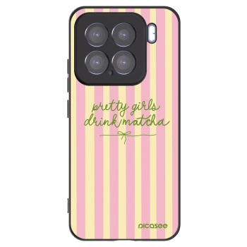 Picasee silikonový černý obal pro Xiaomi 15 - Pretty matcha