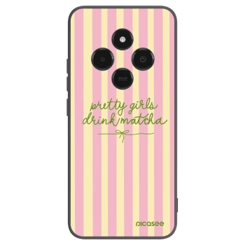 Picasee silikonový černý obal pro Xiaomi Poco C75 - Pretty matcha