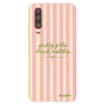 Picasee silikonový průhledný obal pro Huawei P30 - Pretty matcha