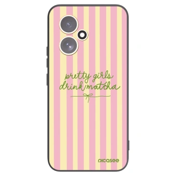 Picasee silikonový černý obal pro Honor 400 5G - Pretty matcha