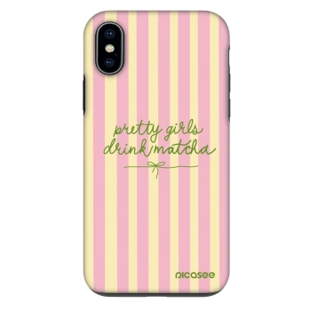 Obal pro Apple iPhone X/XS - Pretty matcha