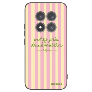 Picasee silikonový černý obal pro Xiaomi Redmi Note 15 Pro+ - Pretty matcha