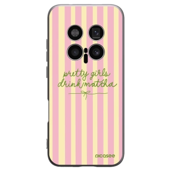 Picasee silikonový černý obal pro Honor Magic8 Pro 5G - Pretty matcha
