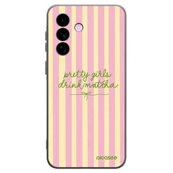 Picasee silikonový černý obal pro Samsung Galaxy A57 5G - Pretty matcha