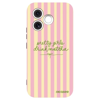 Picasee silikonový černý obal pro Honor 600 Lite - Pretty matcha
