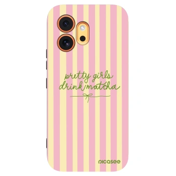 Picasee silikonový černý obal pro Honor 600 - Pretty matcha