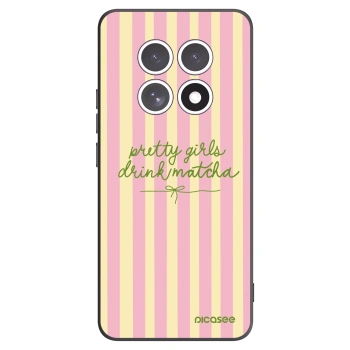 Picasee silikonový černý obal pro Xiaomi Redmi Note 15 5G - Pretty matcha