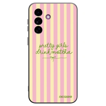Picasee silikonový černý obal pro Samsung Galaxy A37 - Pretty matcha