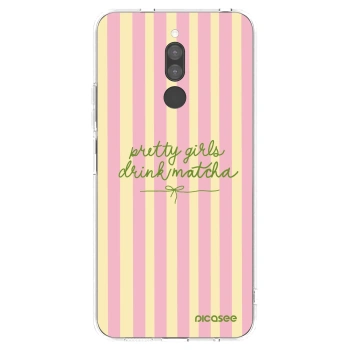 Picasee silikonový průhledný obal pro Xiaomi Redmi 8 - Pretty matcha