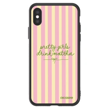 Picasee ULTIMATE CASE pro Apple iPhone X/XS - Pretty matcha