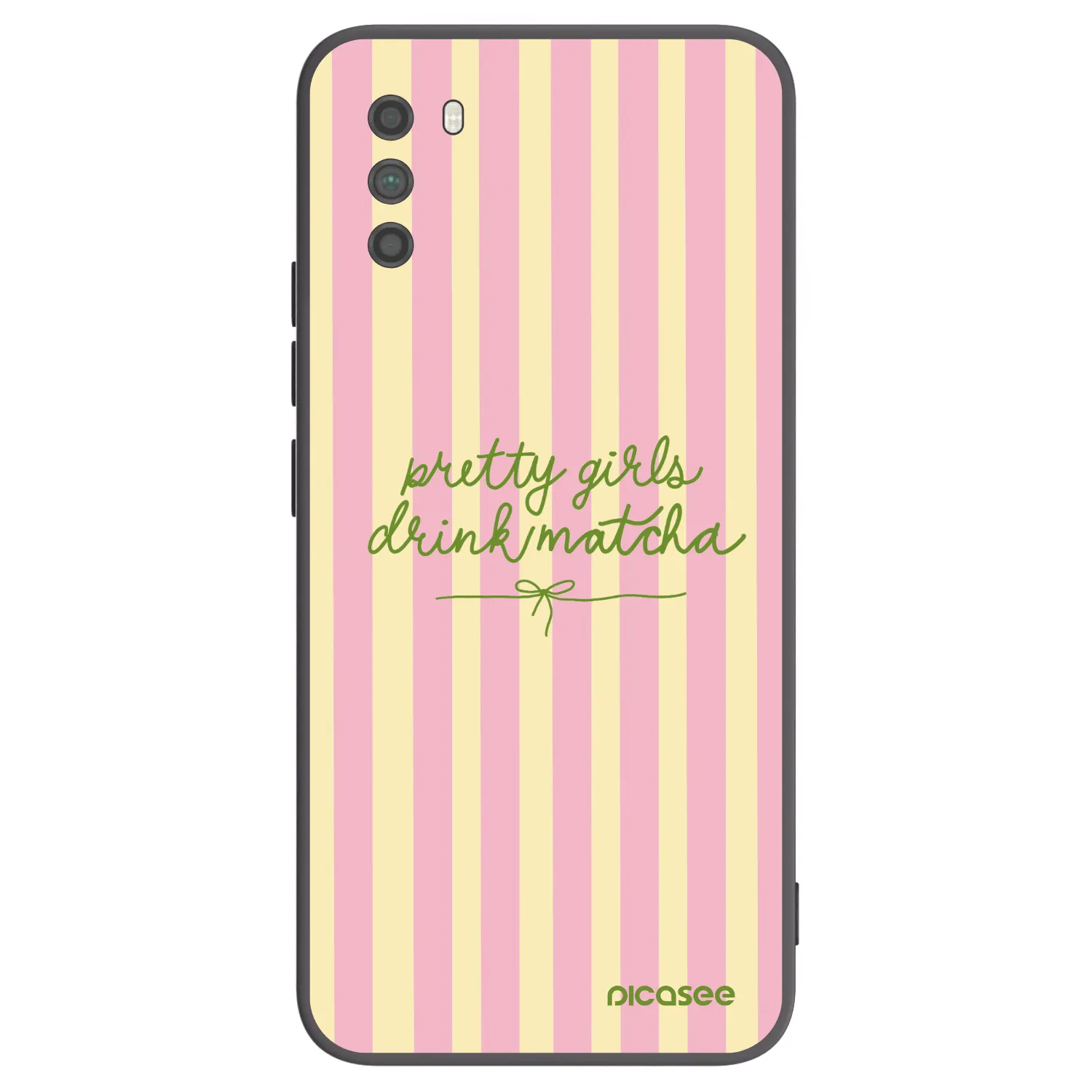 Picasee silikonový černý obal pro Xiaomi Poco M3 - Pretty matcha