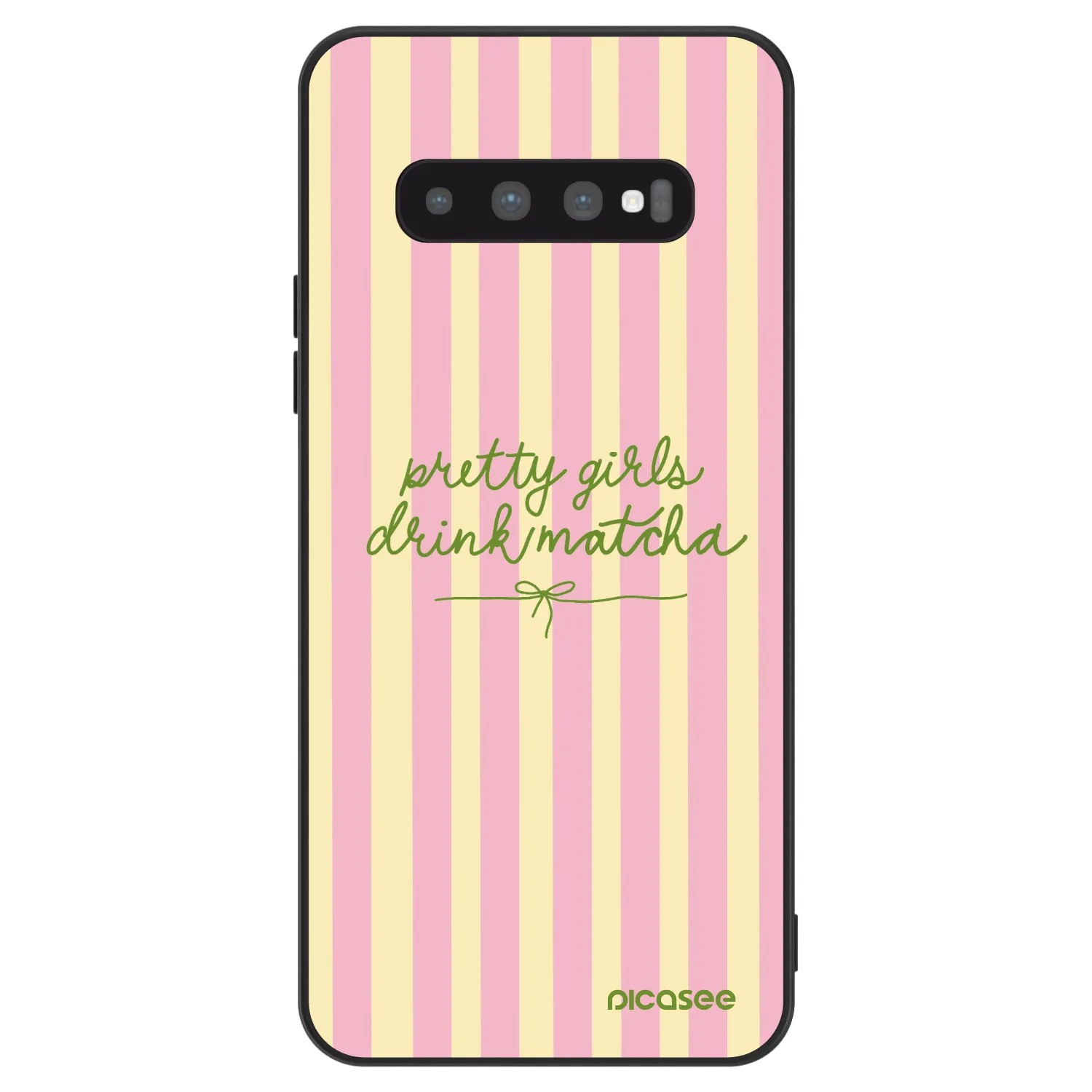 Picasee ULTIMATE CASE pro Samsung Galaxy S10 G973 - Pretty matcha