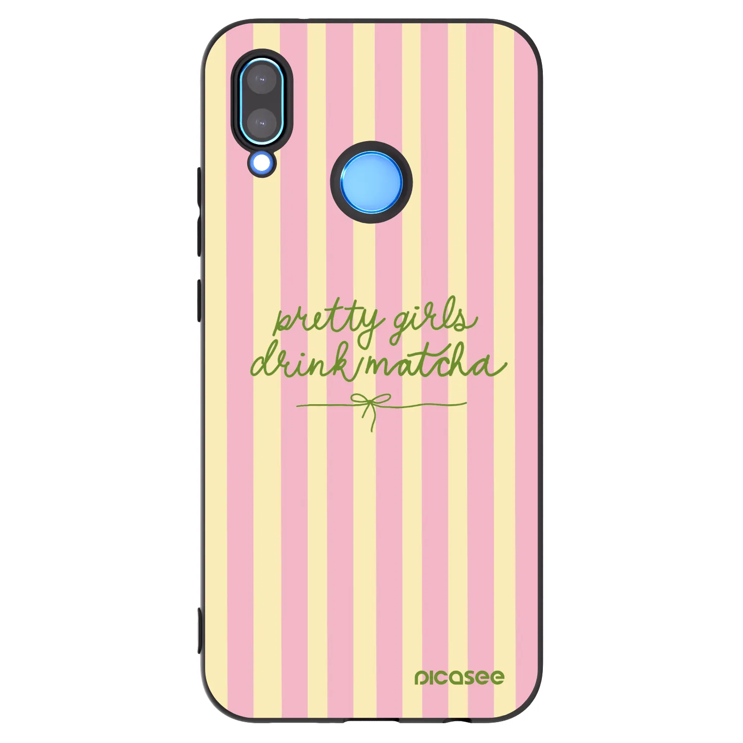 Picasee silikonový černý obal pro Huawei P20 Lite - Pretty matcha