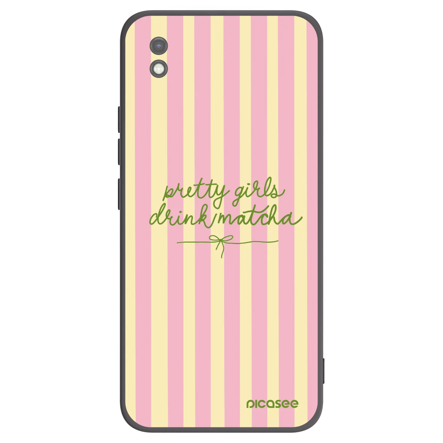 Picasee silikonový černý obal pro Xiaomi Redmi 9AT - Pretty matcha
