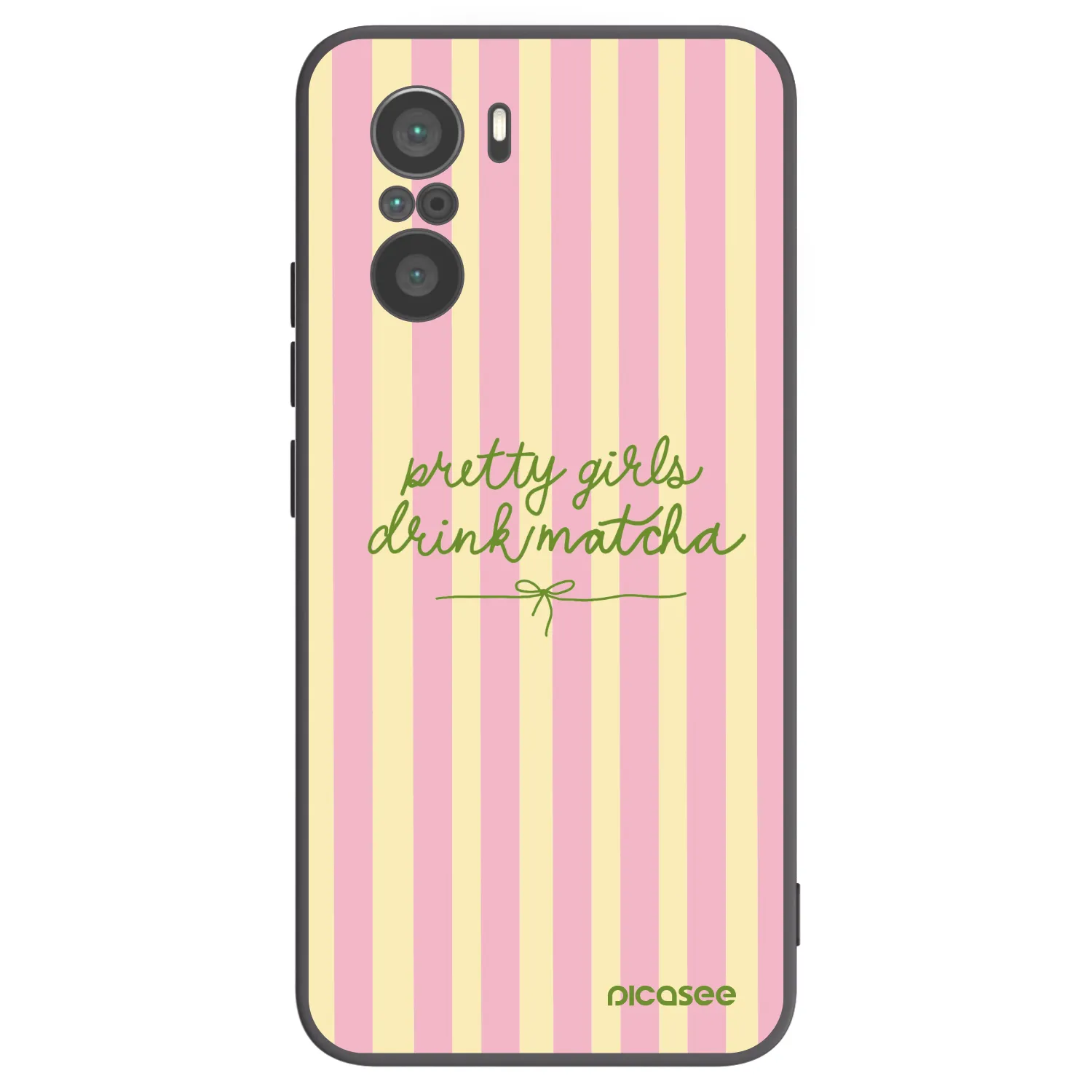 Picasee silikonový černý obal pro Xiaomi Poco F3 - Pretty matcha