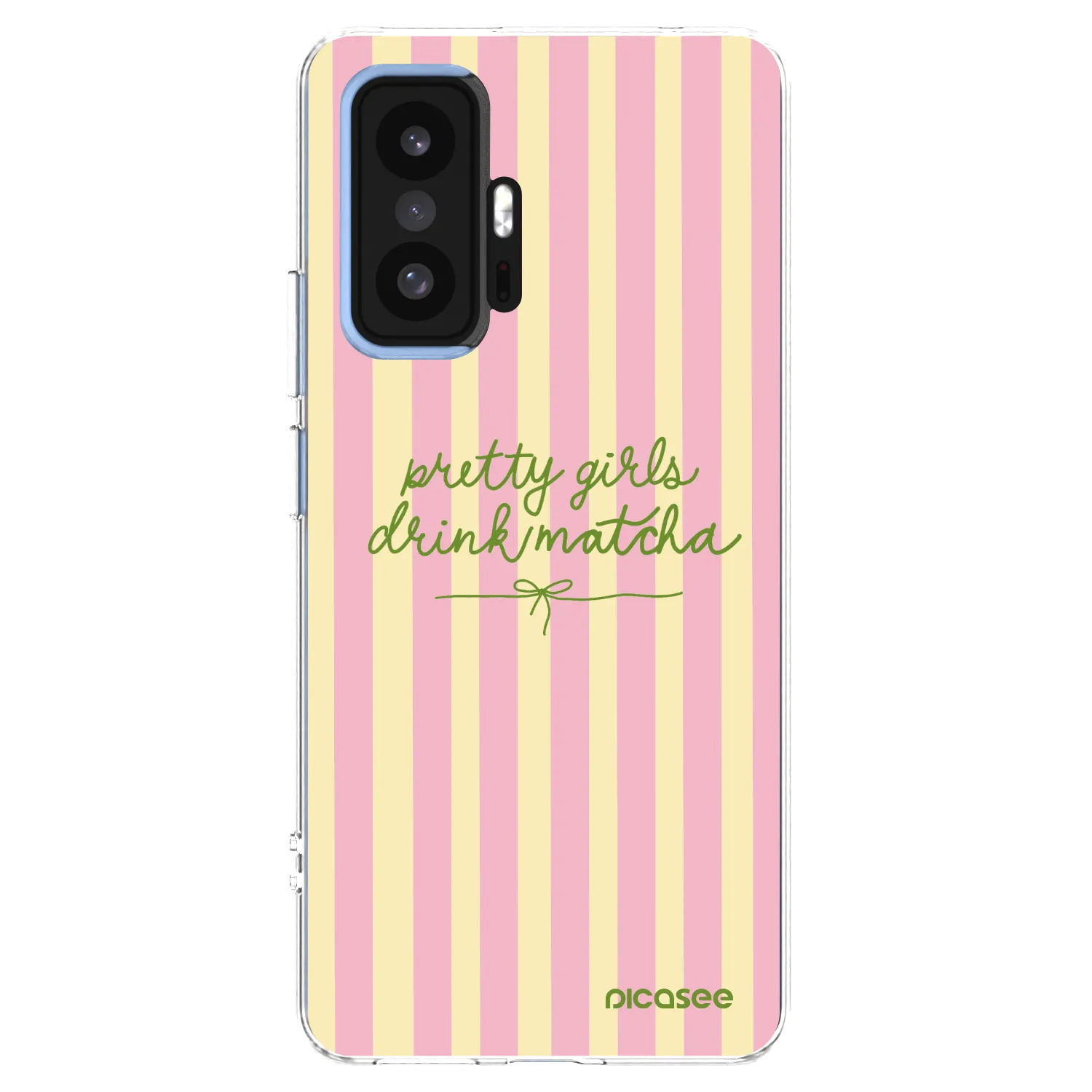 Picasee silikonový průhledný obal pro Xiaomi 11T Pro - Pretty matcha