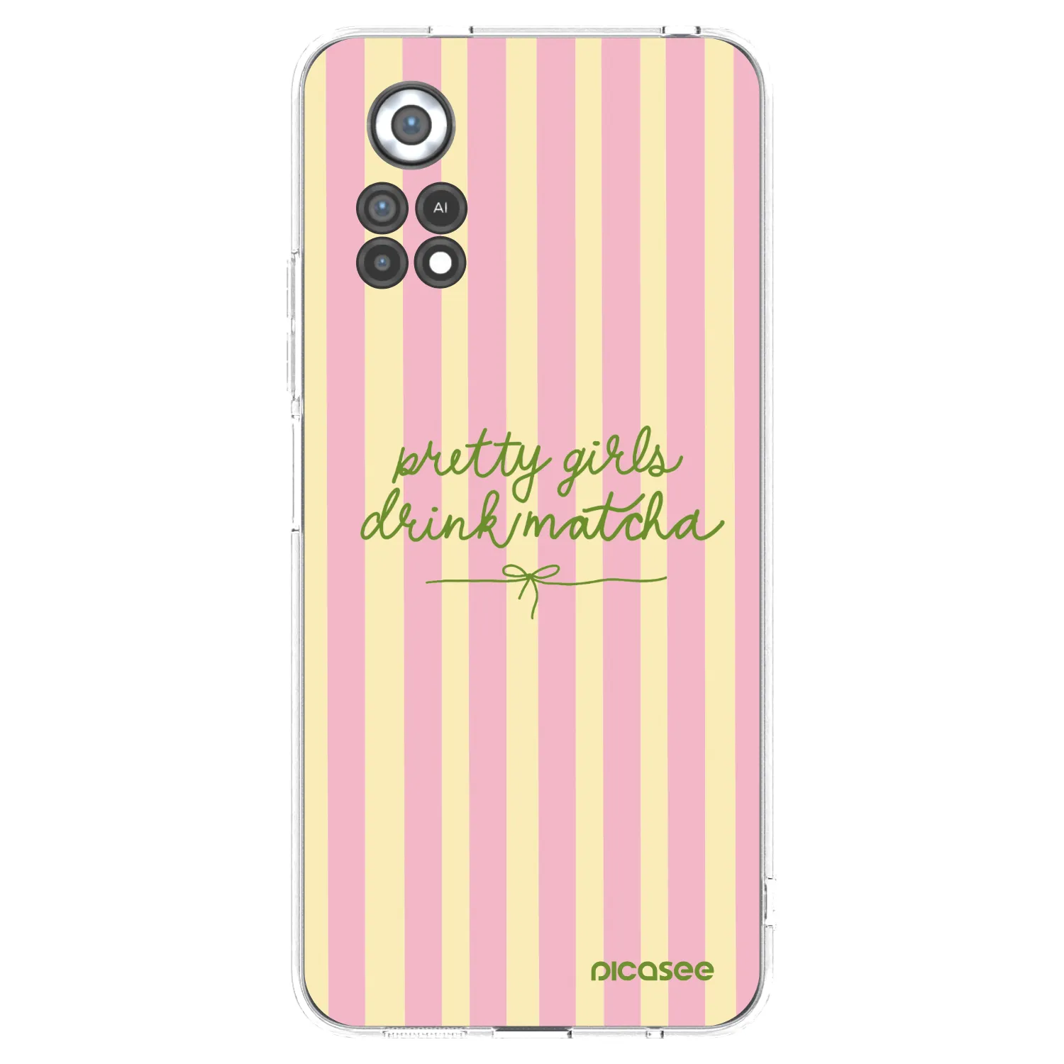 Picasee silikonový průhledný obal pro Xiaomi Poco X4 Pro 5G - Pretty matcha