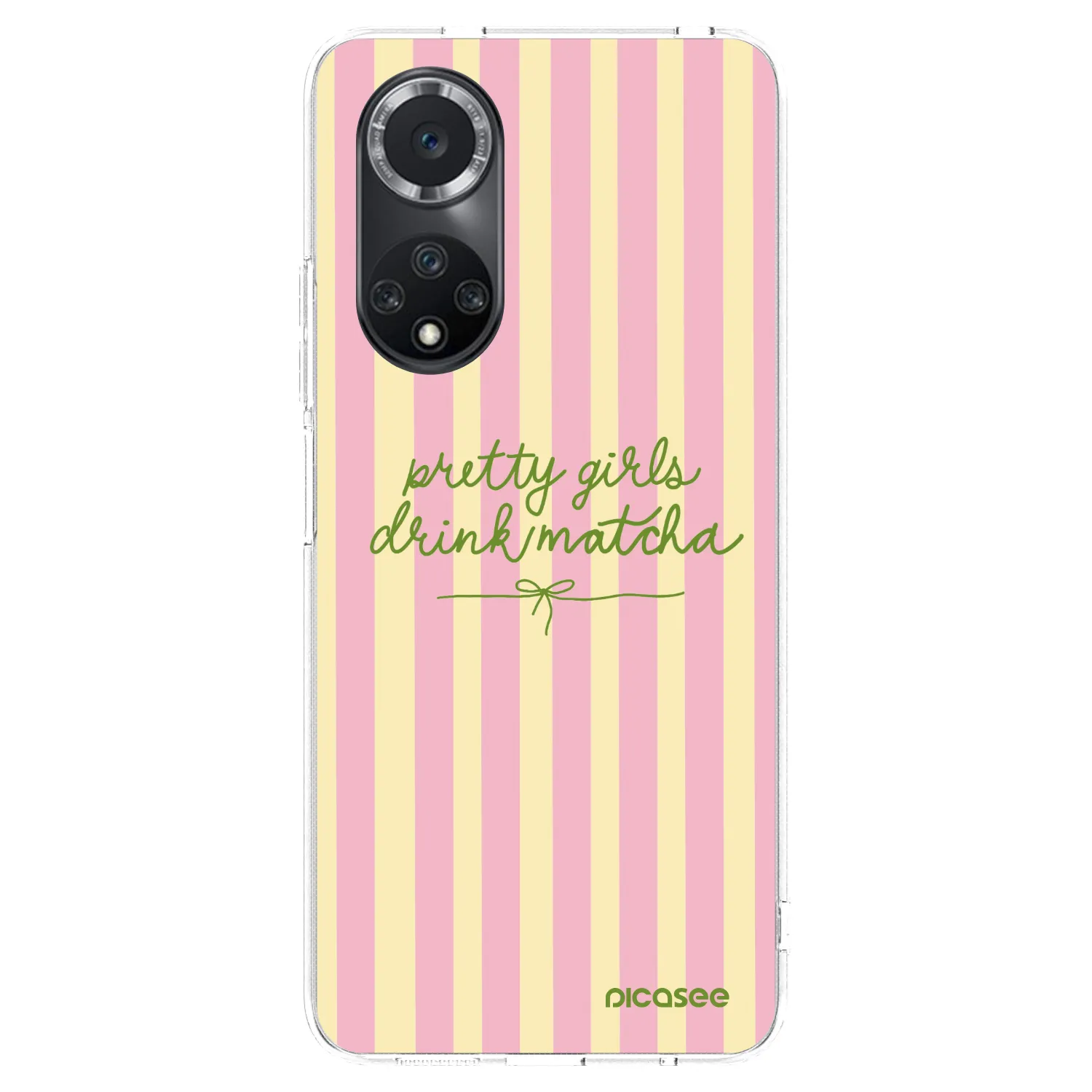 Picasee silikonový průhledný obal pro Huawei Nova 9 SE - Pretty matcha