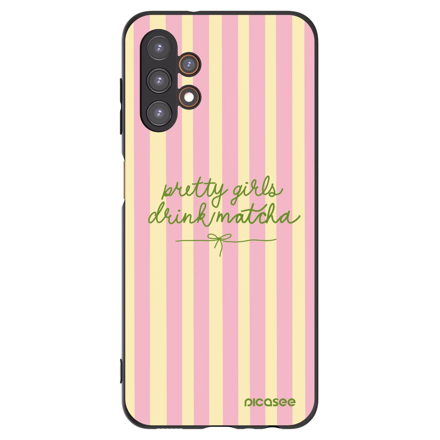 Picasee silikonový černý obal pro Samsung Galaxy A13 4G A135 - Pretty matcha