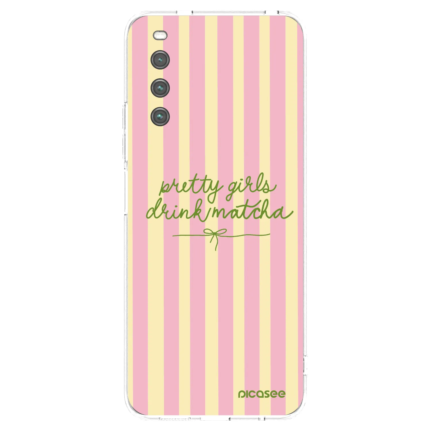 Picasee silikonový průhledný obal pro Sony Xperia 10 IV 5G - Pretty matcha