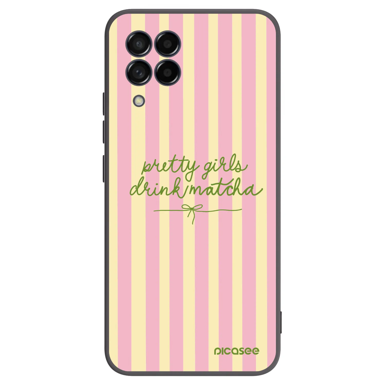 Picasee silikonový černý obal pro Samsung Galaxy M53 5G - Pretty matcha