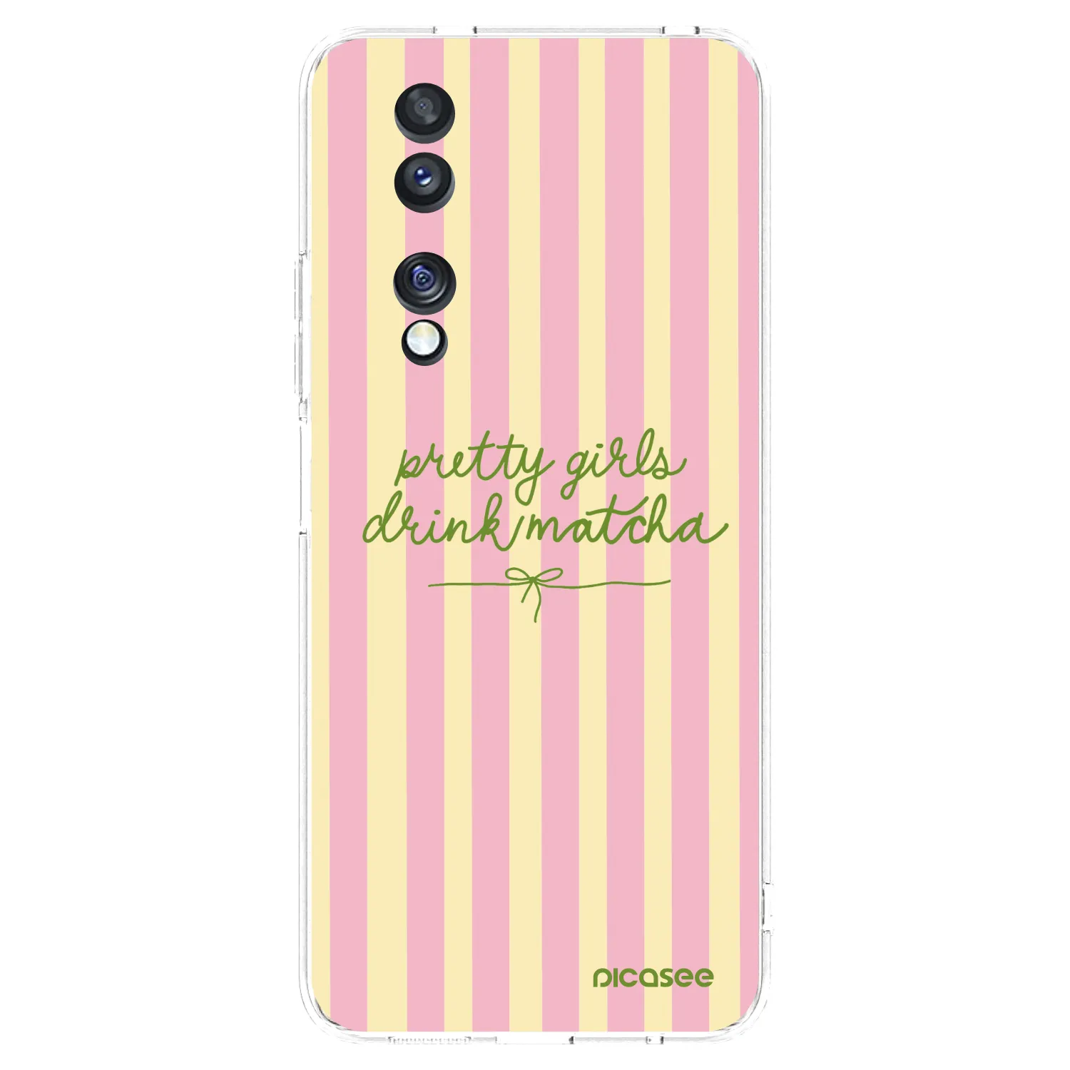 Picasee silikonový průhledný obal pro Honor 70 - Pretty matcha