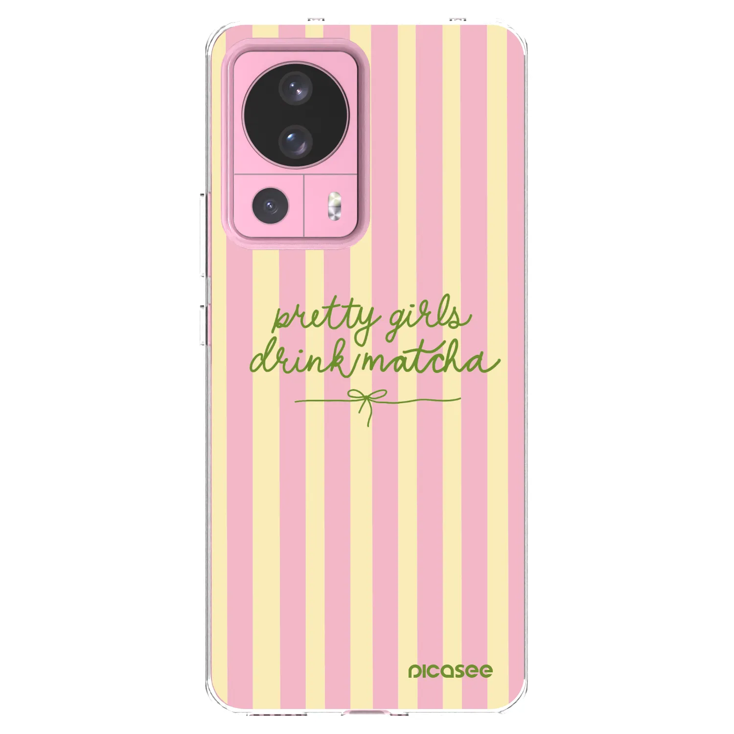 Picasee silikonový průhledný obal pro Xiaomi 13 Lite - Pretty matcha