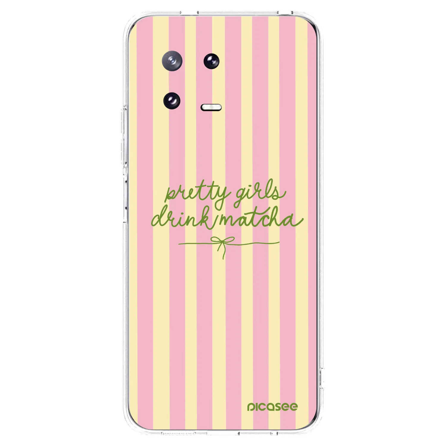 Picasee silikonový průhledný obal pro Xiaomi 13 Pro - Pretty matcha