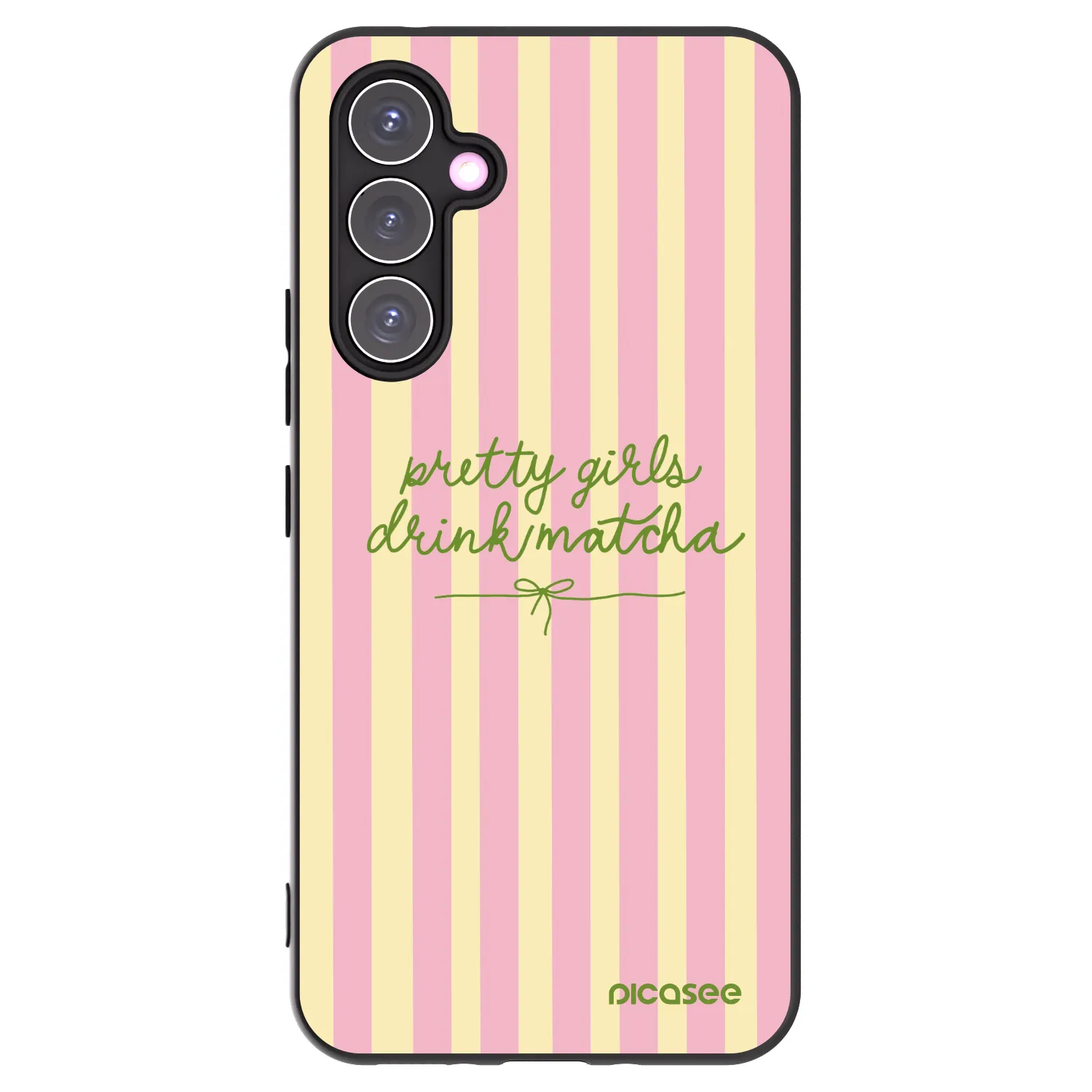 Picasee silikonový černý obal pro Samsung Galaxy A54 5G A546B - Pretty matcha