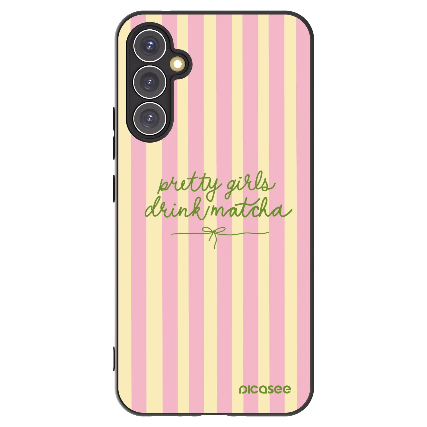 Picasee silikonový černý obal pro Samsung Galaxy A34 5G A346B - Pretty matcha