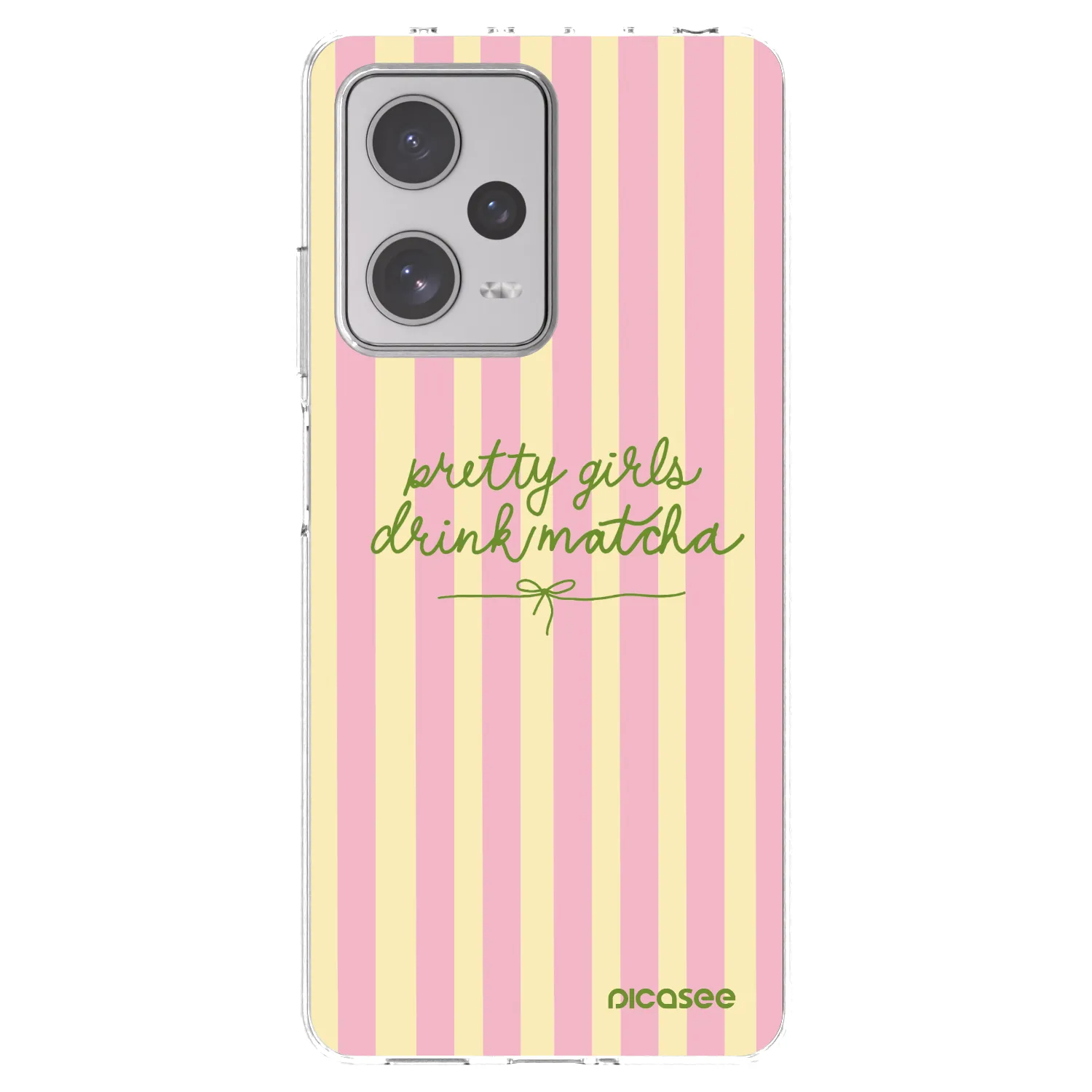 Picasee silikonový průhledný obal pro Xiaomi Redmi Note 12 Pro+ 5G - Pretty matcha